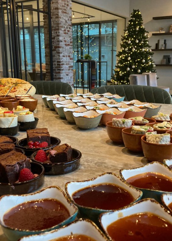 kerstcatering bij een Achterhoeks bedrijf